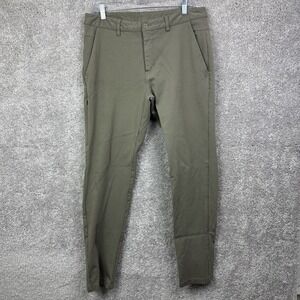 Bylt Pants Mens Large Brown Everyday Pants 2.0 Stretch Casual Performance